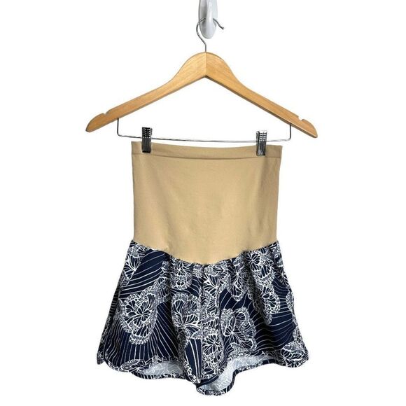 A Pea in the pod Maternity Shorts‎ Womens Navy/White Size Medium - Picture 1 of 6